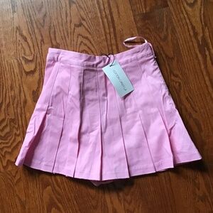 COTTON CANDY LA PLEATED MINI SKIRT
